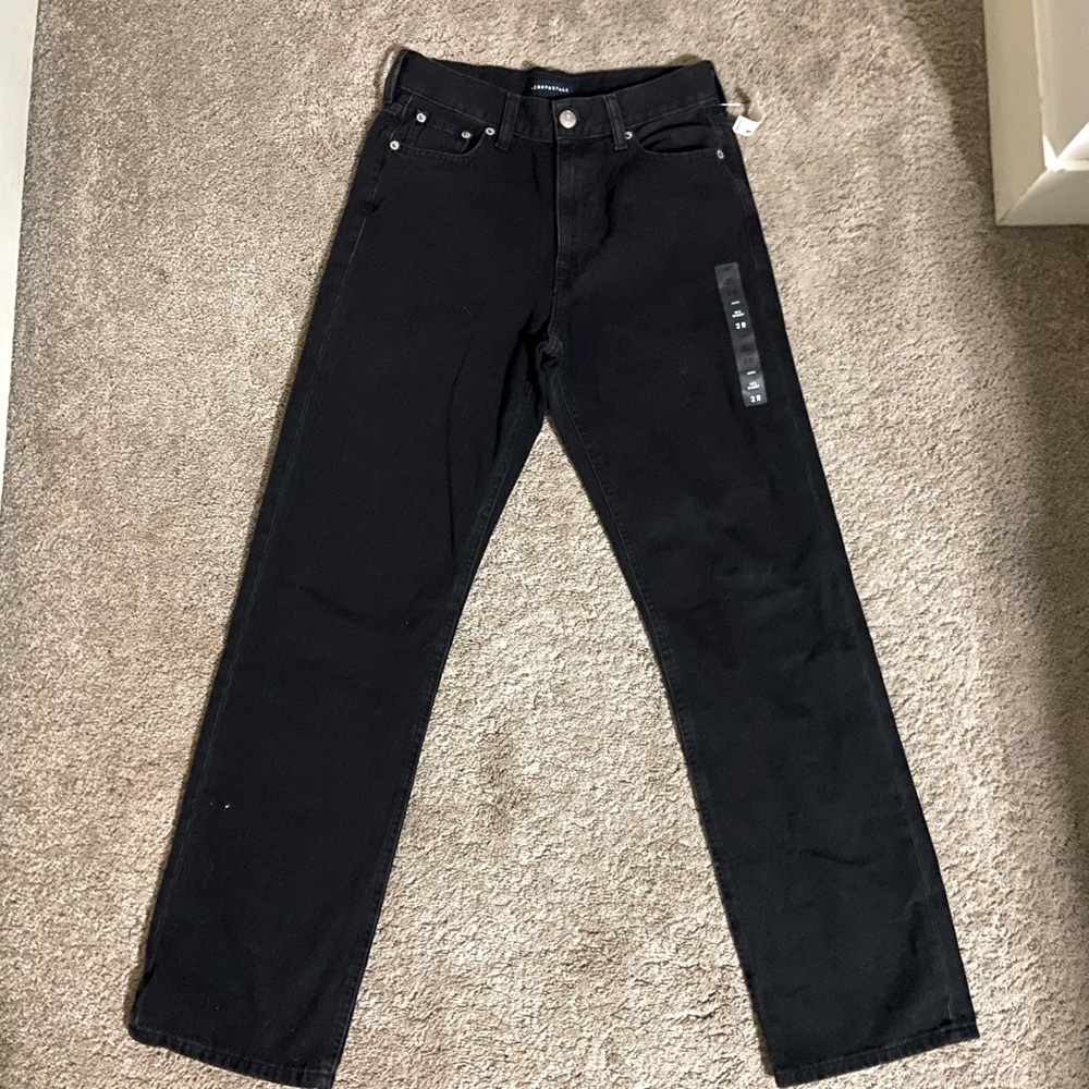 NWT Aeropostale 90’s baggy fit black jeans